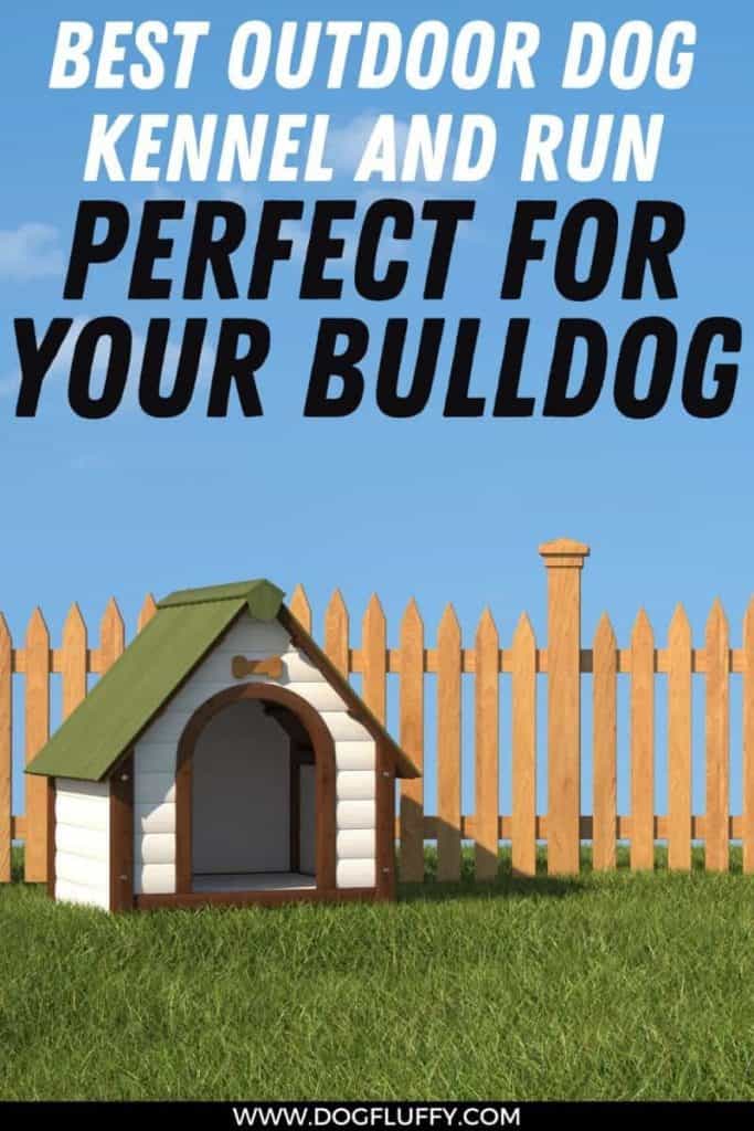 dog kennel and run pin image