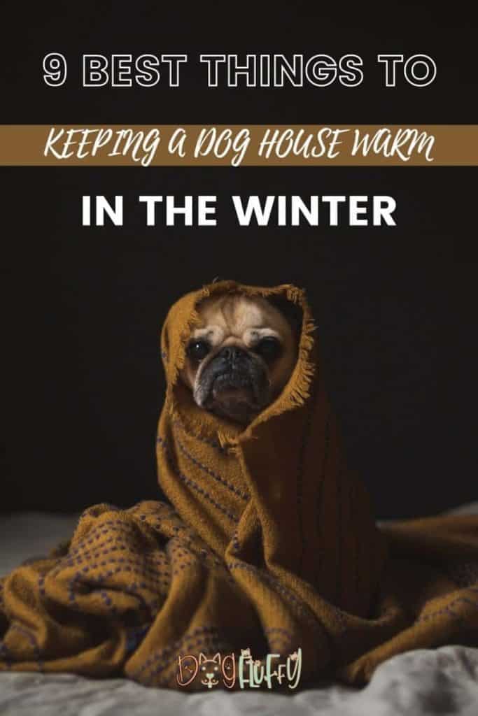 9 Best Things To Keeping a Dog House Warm in the winter Pin image