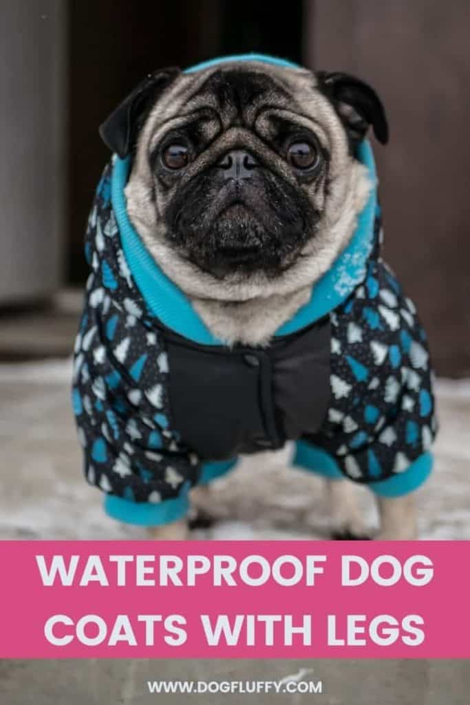 Waterproof Dog Coats With Legs PIN Image