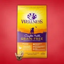 #9 Wellness Complete Health Natural Grain-Free - What Do Bulldog Puppies Eat