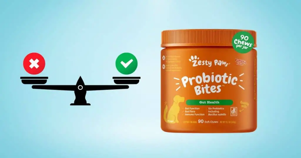Zesty Paws Pros and Cons - Zesty Paws Probiotics for Dogs Review