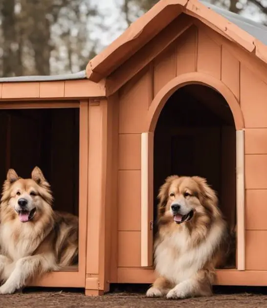 Best Insulated Dog House for 2 Large Dogs | Fits Two Large Bulldogs