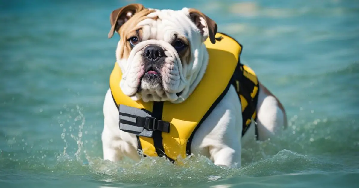 Best Life Vest for English Bulldog - Why Can't Bulldogs Swim?