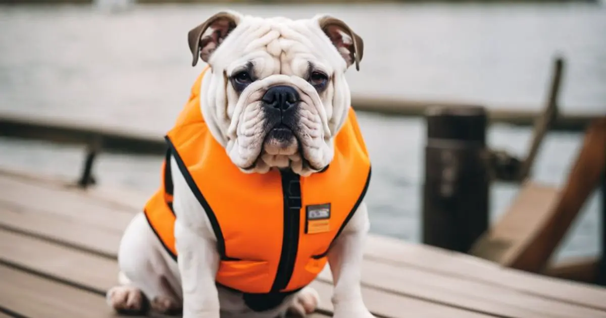 Choosing the Best Life Vest for English Bulldog - Why Can't Bulldogs Swim?