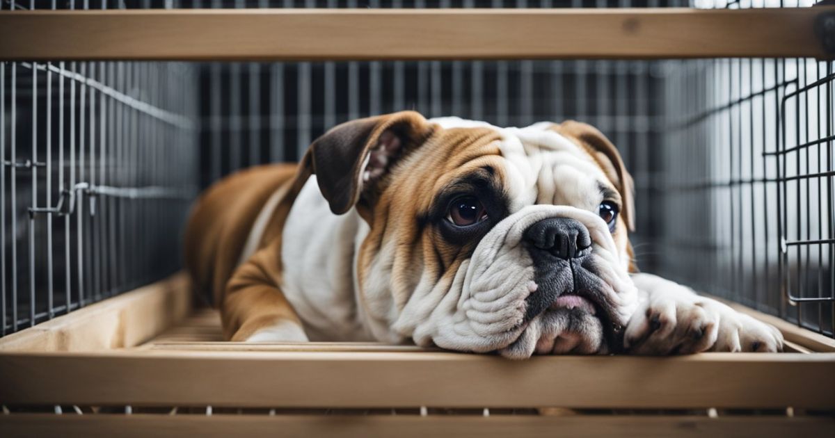 How to Train an English Bulldog With Crates?