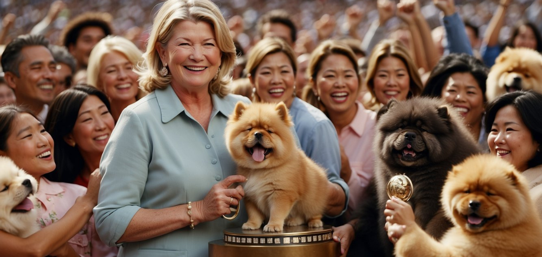 Martha Stewart Celebrates Westminster Win: Chow Chow Related to Her Late Champion 7 Martha Stewart Celebrates Westminster Win: Chow Chow Related to Her Late Champion