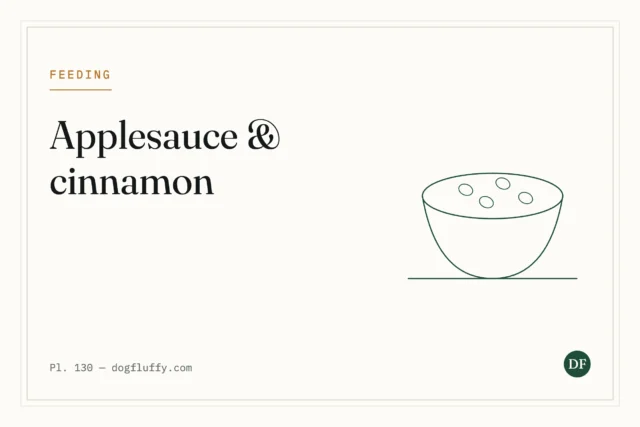 Can Dogs Eat Applesauce with Cinnamon?