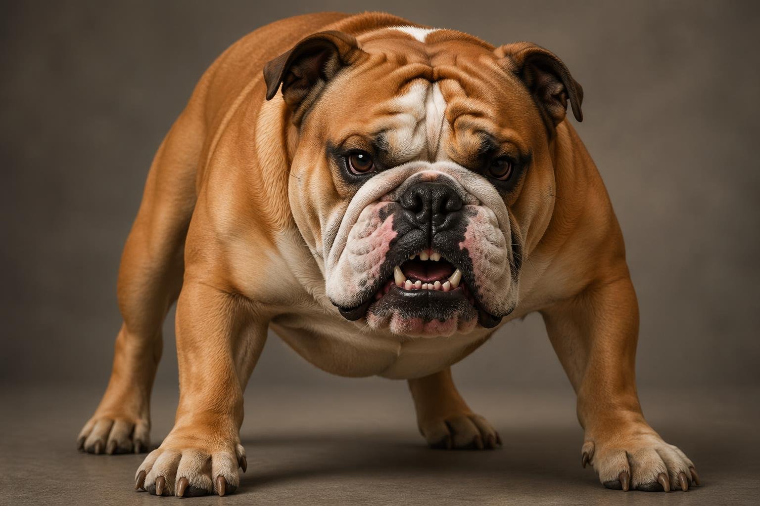 English Bulldog aggressive behavior