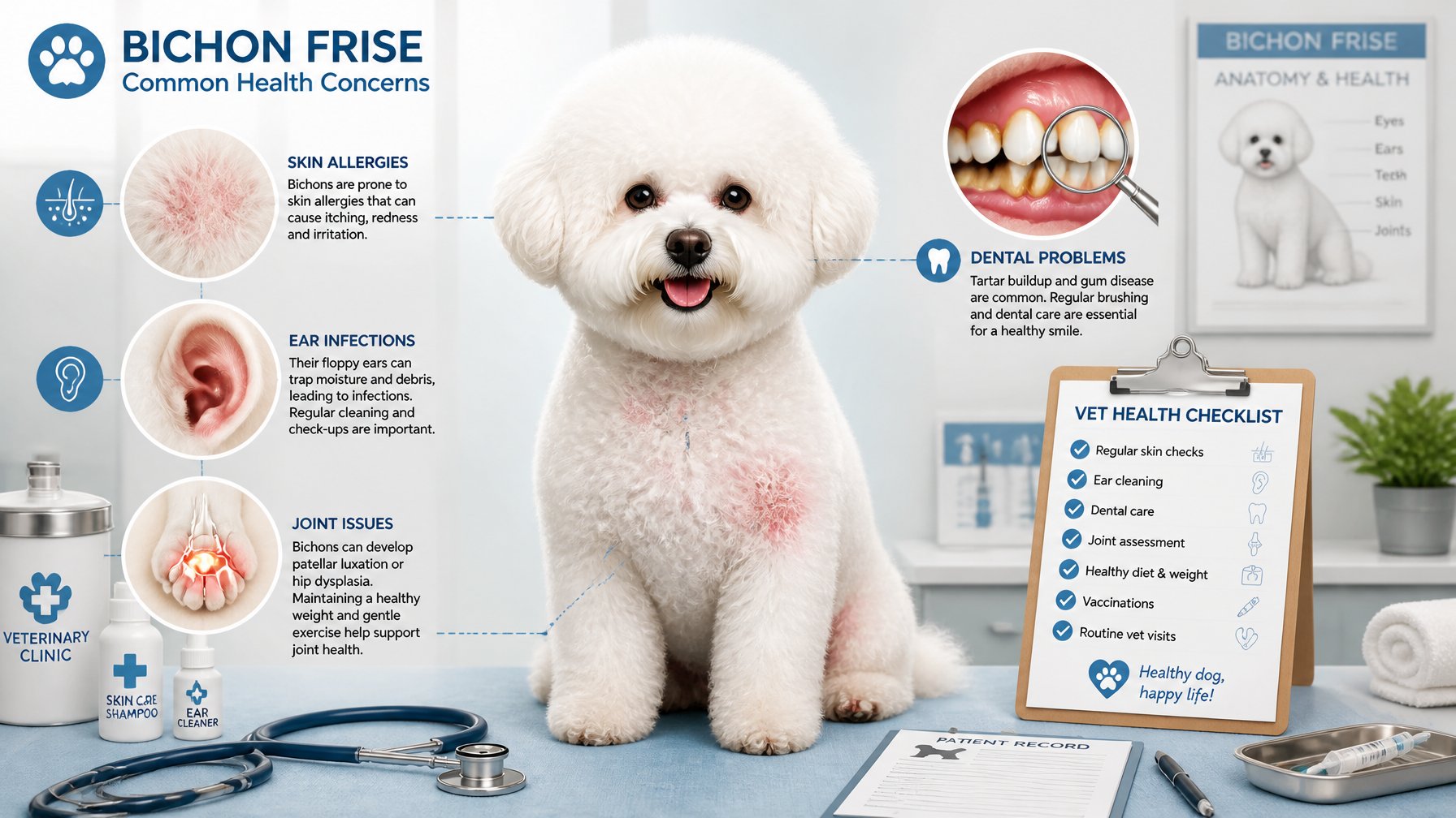 Bichon Frise health issues