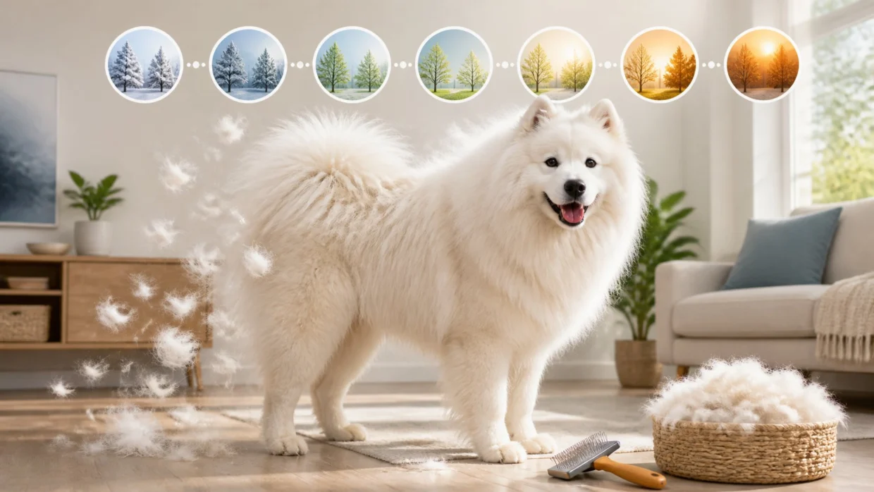How Long Does a Samoyed Blow Its Coat: What To Expect